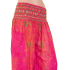 Yoga-Harembroek Large Veer roze